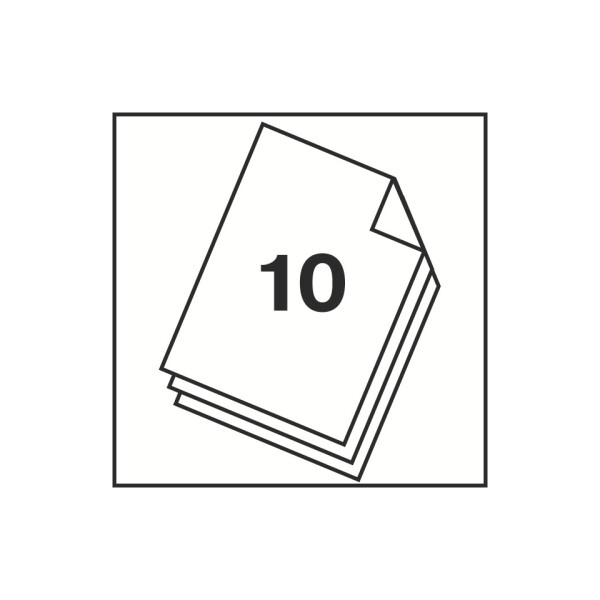 EDITION D&Uuml;RER Fotokartonblock A4 10 Blatt 300g geleimt 053636000