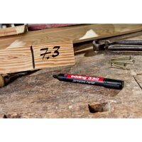 EDDING Permanentmarker 330, Keilspitze, nachfüllbar, 1-5mm, schwarz 330-001