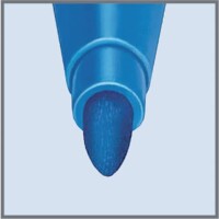 STAEDTLER Faserschreiber Triplus blau