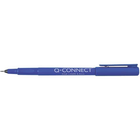Q-Connect Feinliner 0,4mm blau