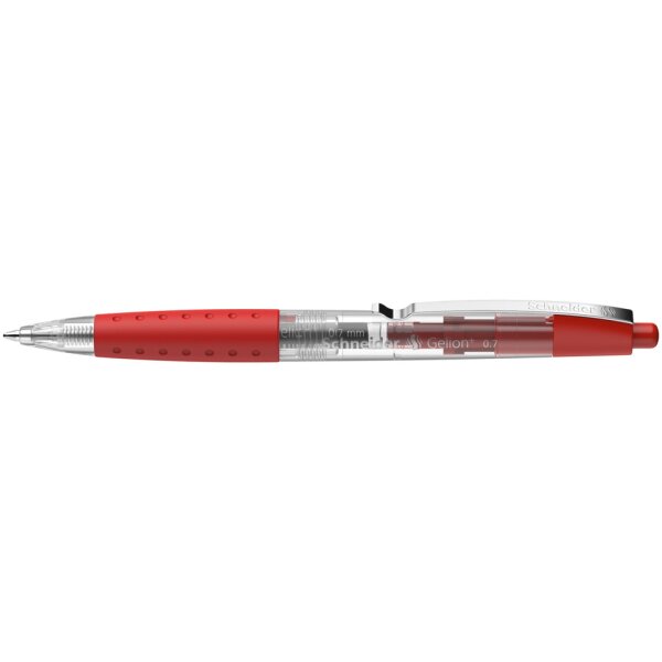 SCHNEIDER Gelschreiber Gelion+, 0.4 mm, rot 101002