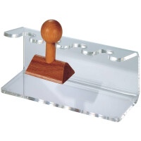 MAUL Acryl Stempelträger, 155 x 70 x 64 mm, glasklar