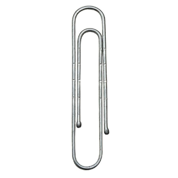 NORICA B&uuml;roklammer 50mm Norica, Kugelenden, gewellt, 100 St&uuml;ck 2261