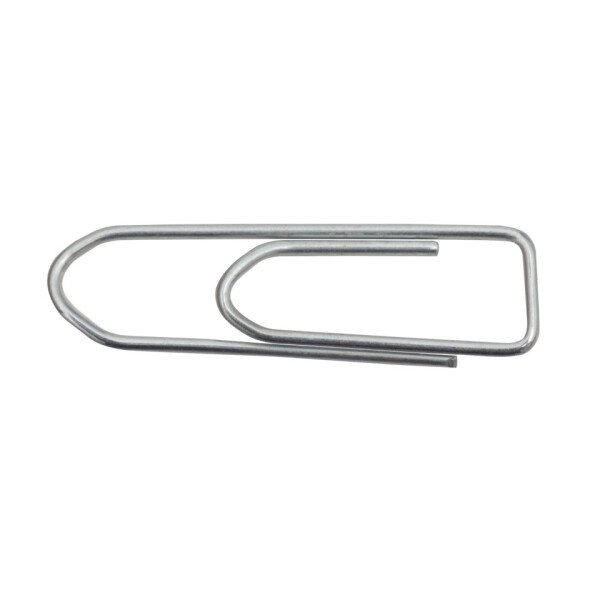 Q-CONNECT Büroklammer, 26mm, 100 Stück, verzinkt KF01307
