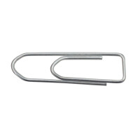 Q-CONNECT Büroklammer, 26mm, 100 Stück, verzinkt KF01307