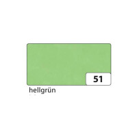 folia Transparentpapier hellgrün Rl 70x100 42g