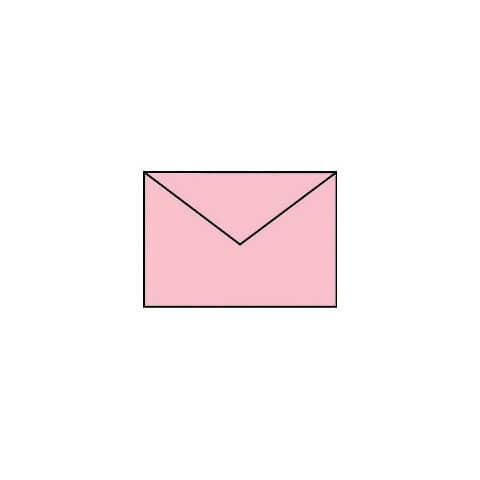 RÖSSLER Briefumschlag Coloretti, C6, 80g m², 5 Stück, rosa