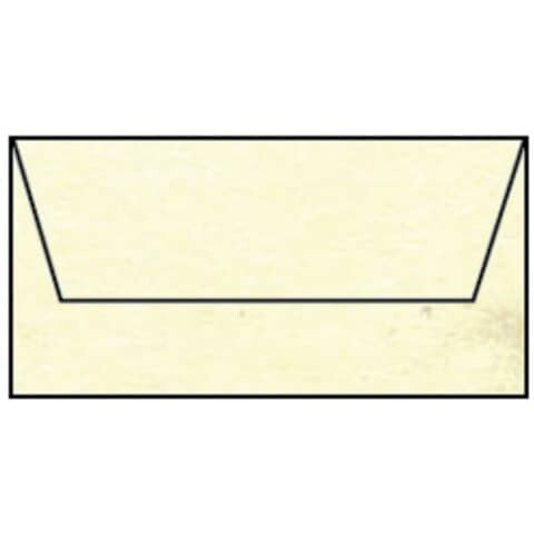 RÖSSLER Briefumschlag Coloretti, DL, 80g m², 5 Stück, chamois marmora