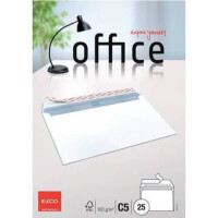 ELCO Briefhülle Office C5 ohne Fenster, Haftklebung,...