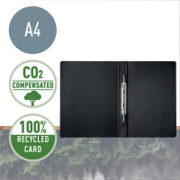 LEITZ Spiralhefter Recycle, A4, kfm. Heftung, Karton, schwarz 3905-00-95