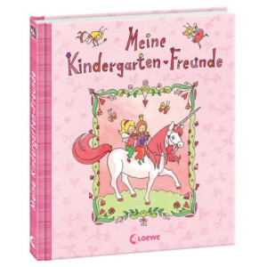 Loewe Verlag Freundebuch Kindergarten Einhorn 19x20,5cm