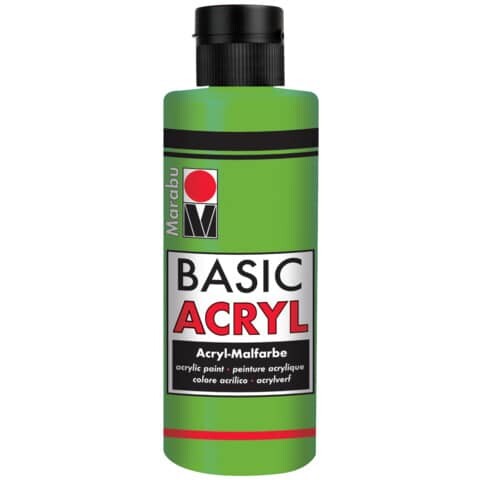 Marabu Basic Acryl blattgrün 80 ml