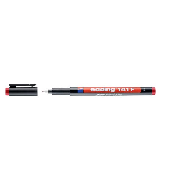EDDING Permanentmarker 141F, 0,6mm, rot 141 002