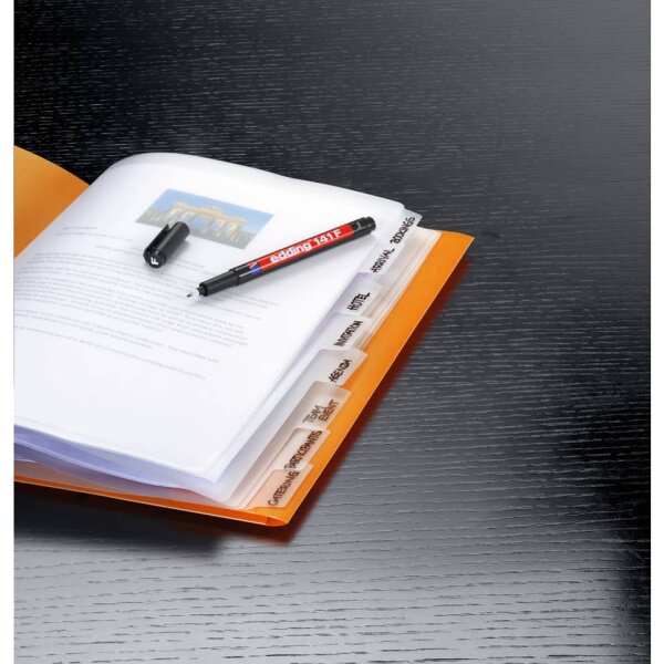 EDDING Permanentmarker 141F, 0,6mm, rot 141 002