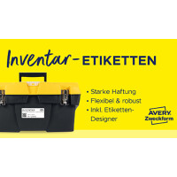 AVERY Zweckform Typenschild-Etiketten, 96 x 50,8 mm, silber