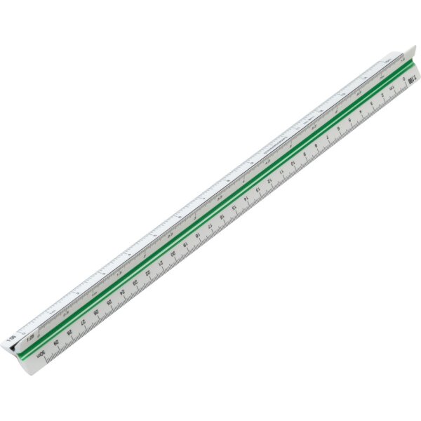 STANDARDGRAPH Dreikantmassstab f&uuml;r Architekten, Kunststoff, 30 cm 9411