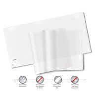 HERMA Buchschoner Basic mit Lasche, 310x540mm, transparent 14310