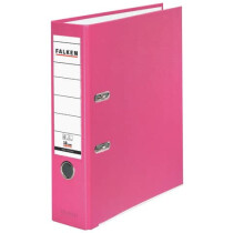 FALKEN Ordner S80 8cm pink PP-Color