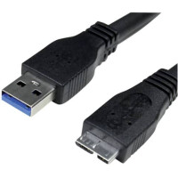 MediaRange USB-Kabel >Micro 3.0 schwarz MEDIA RANGE 1m