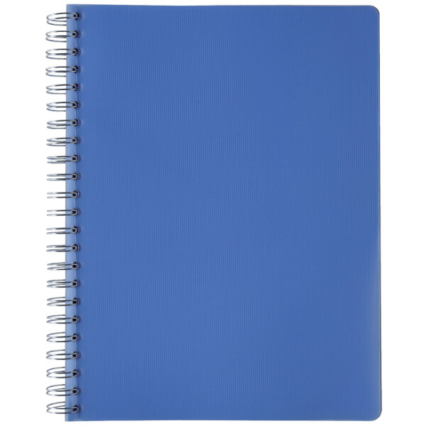 DONAU Collegeblock, A4, 140 Blatt, PP, kariert, blau 7525201-10