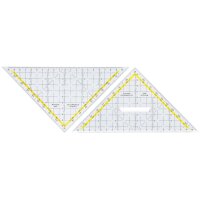ARISTO TZ-Dreieck 22.5 cm, ohne Facette, Tuschenoppen AR1650 1