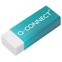 Q-Connect Radierer Plastik weiß M100236