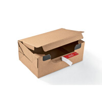 COLOMPAC Versandkarton Return Box XL, 400x300x200mm, braun 30000283