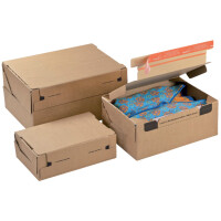 COLOMPAC Versandkarton Return Box XL, 400x300x200mm, braun 30000283