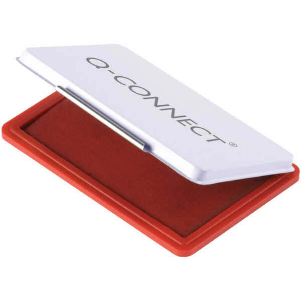 Q-CONNECT Stempelkissen Gr. 2, 7x11cm, rot KF25212