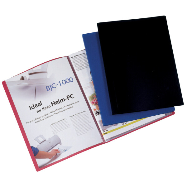 Q-CONNECT Sichtbuch, A4, 10 Hüllen, rot KF01246
