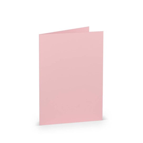R&Ouml;SSLER Briefkarte Coloretti, A6hd, 225g m&sup2;, 5 St&uuml;ck, rosa 220706523