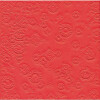 Paper+Design Serviette Zelltuch rot 33 cm