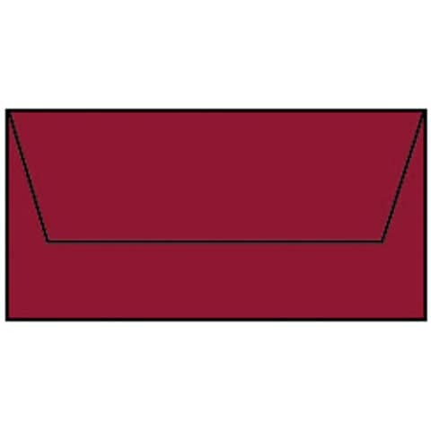 RÖSSLER Briefumschlag Coloretti, DL, 80g m², 5 Stück, rosso