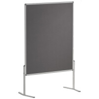 FRANKEN Moderationstafel PRO, 1.200 x 1.500 mm, Filz grau