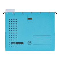 ELBA Organisationshefter chic, Karton (RC) 230 g qm, A4, blau, 5 Stück