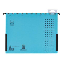 ELBA Organisationshefter chic, Karton (RC) 230 g qm, A4, blau, 5 Stück