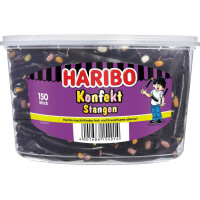 HARIBO Fruchtgummi Konfekt Stangen, 150 Stück 139610008