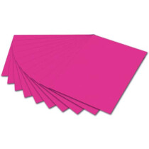 folia Tonpapier 130g m² pink 50x70cm 10 Stück