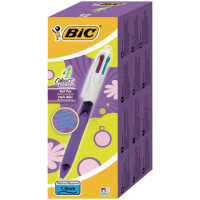 Bic Vierfarbkugelschreiber 4 Colours GRIP Fun, 0,4mm