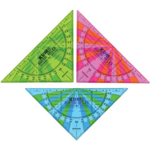 KUM Geometrie-Dreieck flexibel 16cm 2081329 262 Softie Flex Tube