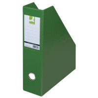 Q-Connect Stehsammler A4 76mm grün Polyvinylchlorid