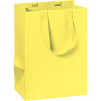 stewo Geschenktragetasche One Colour, 14x12x6cm, gelb