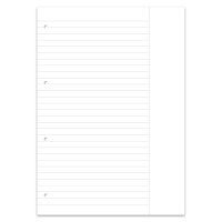 STAUFEN STYLE Collegeblock, A4, 70g m², 80 Blatt, Lin.25, liniert 040480035