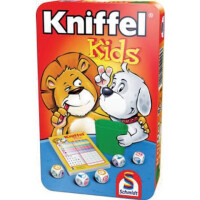 SCHMIDT Spiel Kniffel Kids in Metalldose