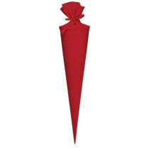 Goldbuch Bastelschultüte, 70cm, Filzverschluss, rot