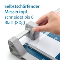 DAHLE Rollenschneider 508, 209 x 589 mm, 460 mm, 0.6 mm, 6 Blatt 00508-24050