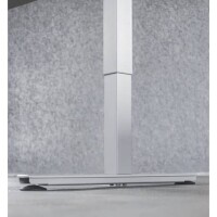 Hammerbacher Schreibtisch T-Fuß, elektrisch höhenverstellbar, 180 x 80cm, weiß
