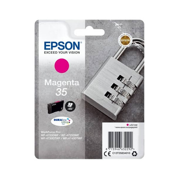 EPSON Original Epson Tintenpatrone magenta (C13T35834010,T358340,35,T3583,T35834010)