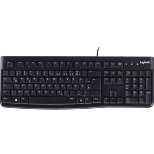 Logitech Tastatur Keyboard K120, Deutsch, USB, schwarz