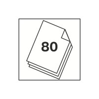 URSUS STYLE Collegeblock, A4, 80 Blatt, Lin.28, kariert 040993028